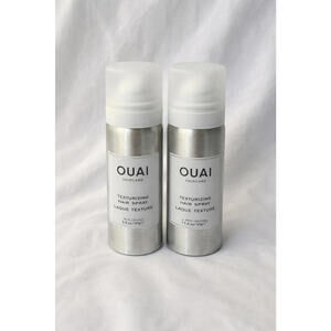 Pk of 2 OUAI Texturizing Hair Spray 1.4 oz / 40g Travel Size NWOB